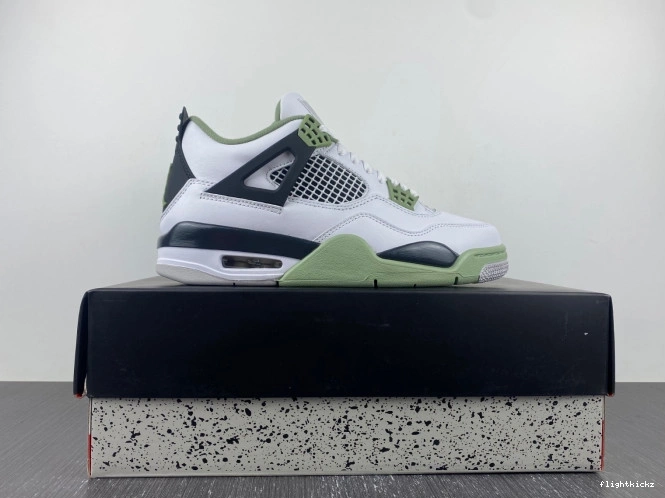 Air 4 AQ9129-103 Seafoam WMNS Jordan 0724